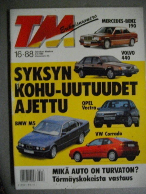 Tekniikan Maailma Nro 16/1988 (19.3)
