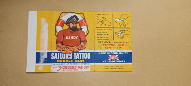 Dandy. Sailors Tattoo.