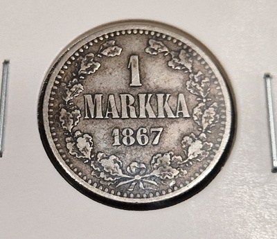 1 markkaa 1867