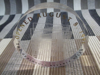 Opened August 8,1991 The Peninsula Beverly Hills.