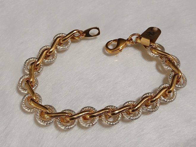 21k kullattu Kanadalainen rannekoru Gold plated