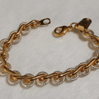 21k kullattu Kanadalainen rannekoru Gold plated - pikkukuva 1