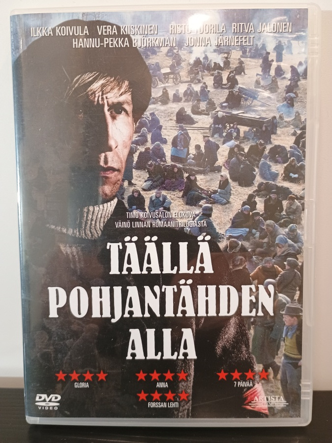 TÄÄLLÄ POHJANTÄHDEN ALLA DVD
