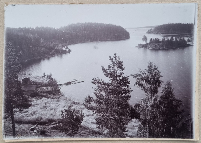 Savonlinna Mäntyniemi Postikortti originaali 2 kuvaa