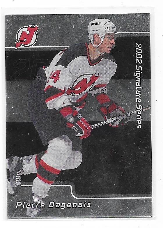 2001-02 BAP Signature Series #250 Pierre Dagenais New Jersey