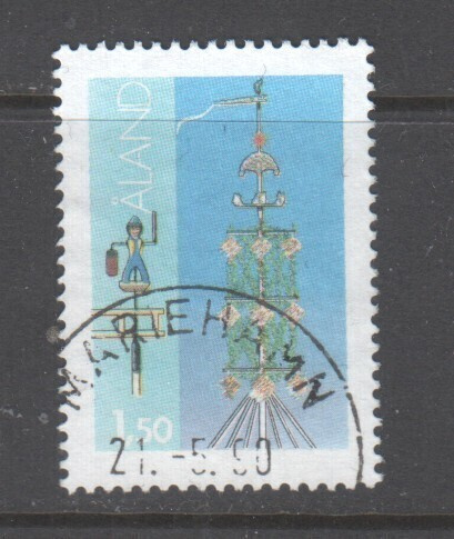 Åland 1985 Kuhannussalko loistoleimaisena