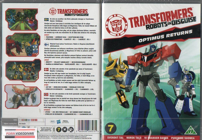 Transformers Robots In Disguise optimus returns	(79 611)	UUS