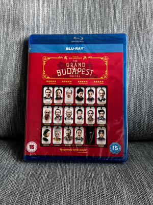 The Grand Budapest Hotel Blu-ray UK