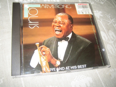 Louis Armstrong - Live and His Best (CD)