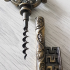 Vintage messinki pullonavaaja / Korkkiruuvi viinipullon - pikkukuva 2