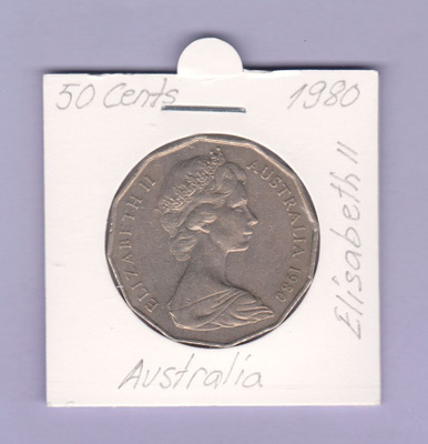Australia 50 Cent v.1980 KM#68