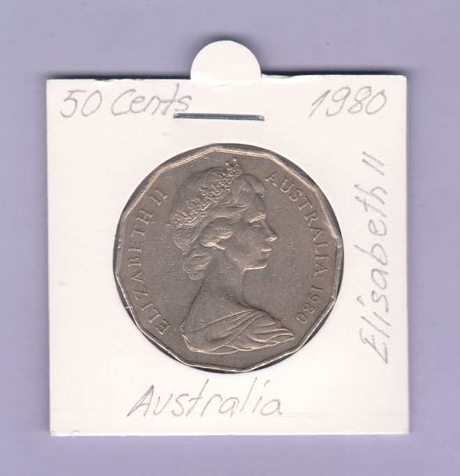 Australia 50 Cent v.1980 KM#68