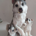 SULOINEN HUSKY ? EMÄ JA 2  POIKASTA - pikkukuva 1