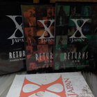 X JAPAN - X JAPAN RETURNS EX/EX 6+1 DVD BOX VERY RARE!! - pikkukuva 3