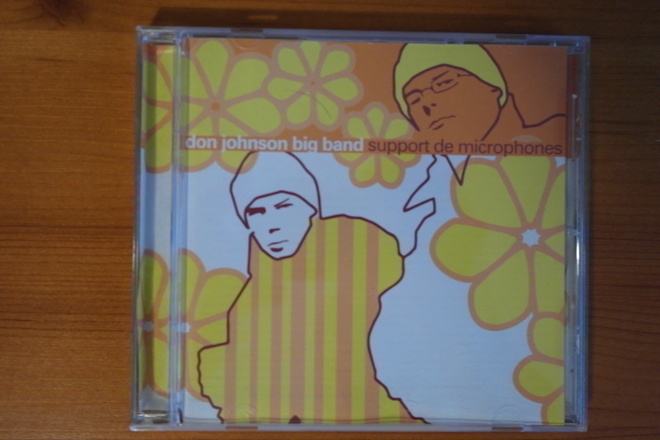 Don Johnson Big Band Support de Microphones CD.