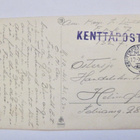 VANHA Postikortti Partio Kulkenut Kenttäposti 1941 - pikkukuva 2