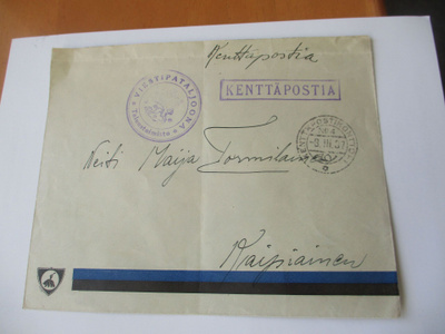 1937 Viestipataljoona kenttäpostiharjoituskuorella