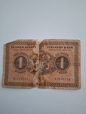 1 markka, 1916