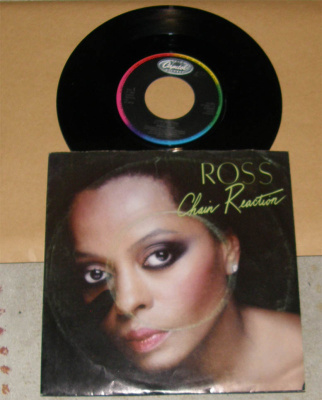 Diana Ross - Chain reaction / Cryin' my heart - 2x7'' single