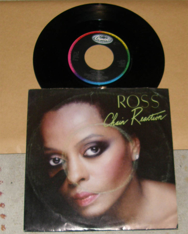 Diana Ross - Chain reaction / Cryin' my heart - 2x7'' single
