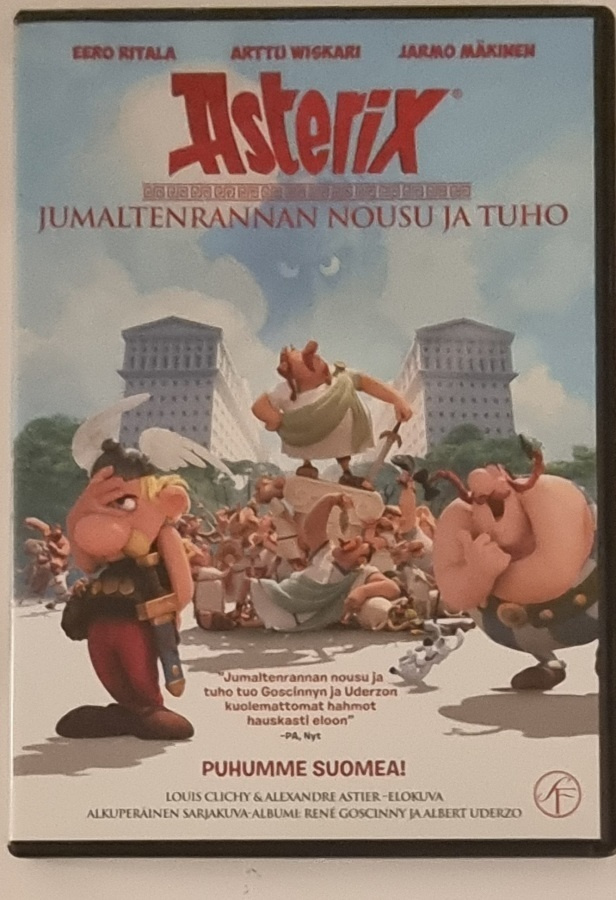 ASTERIX: JUMALTENRANNAN NOUSU JA TUHO DVD
