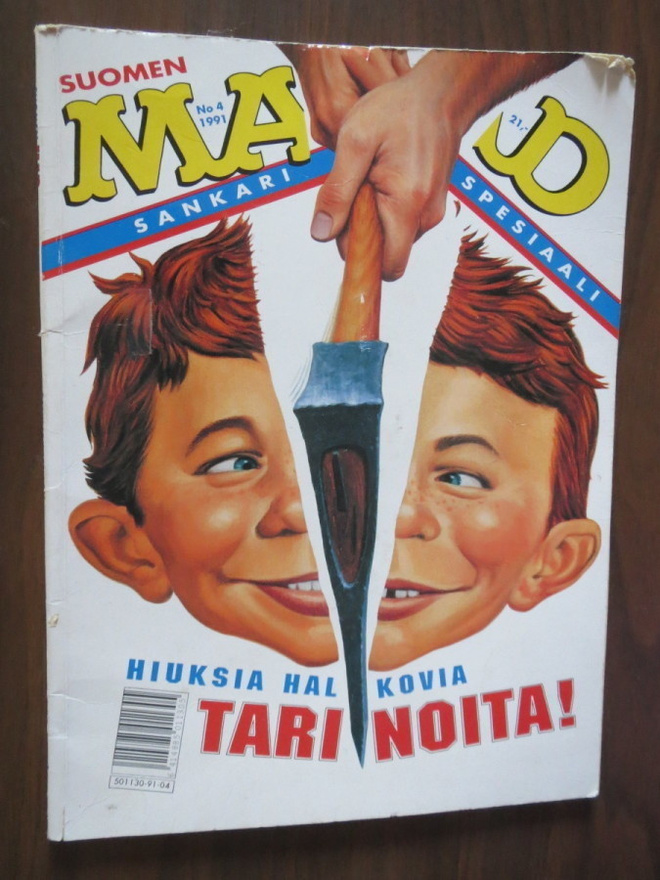 Suomen Mad # 4/1991 - Sankari spesiaali