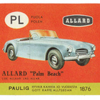 Postikortti Paulig Minimoi n:o 127 ALLARD "Palm Beach" - pikkukuva 1