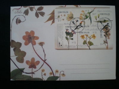 FDC Kevät kukkii 5.3.2012 - LaPe BL74