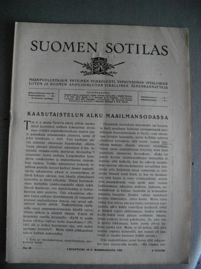 Suomen Sotilas Nro 45/1926 (15.3)