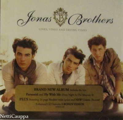 Jonas Brothers • Lines Vines & Trying Times CD