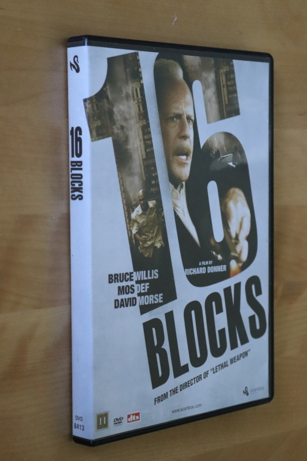 DVD 16 Blocks ( 2006 Bruce Willis )