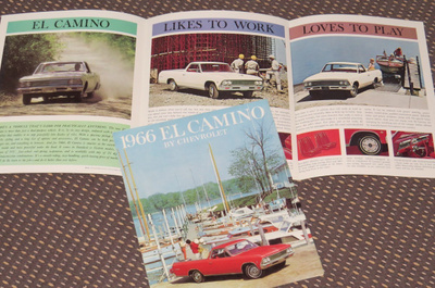 1966 Chevrolet El Camino esite - KUIN UUSI - pickup