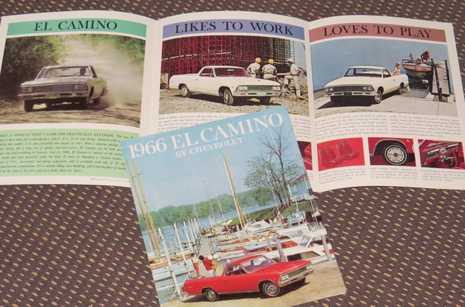 1966 Chevrolet El Camino esite - KUIN UUSI - pickup