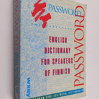 Password : English dictionary for speakers of Finnish - pikkukuva 1