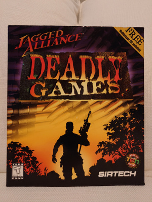 PC big box: Jagged Alliance - Deadly Games, 1996 (Sir-Tech)