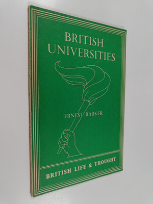 Ernest Barker : British universities