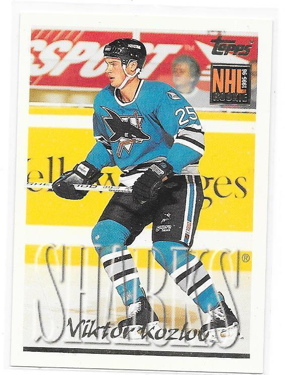 1995-96 Topps #357 Viktor Kozlov San Jose Sharks