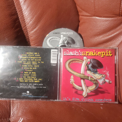 SLASH'S SNAKEPIT -it's five o'clock somewhere CD.