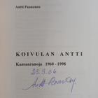 Antti Paananen : Koivulan Antti : kansanrunoja 1960-1998 ... - pikkukuva 3