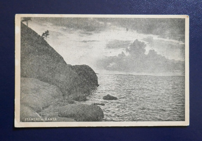ITÄMEREN RANTA vanha kortti