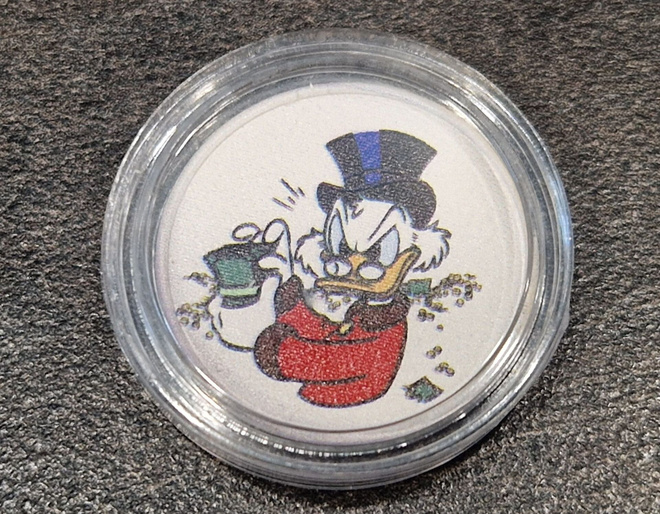 1/10 oz 999 Hopea raha Roope Ankka (1)