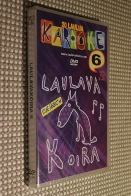 DVD Laulava koira 6 - 20 laulua karaoke ( 2010 uusi )