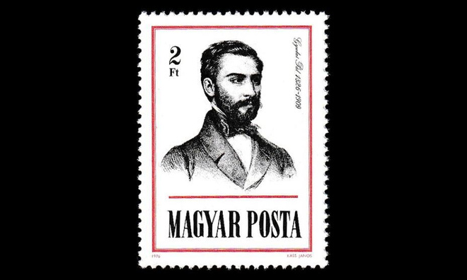 Unkari 3140 ** Kirjailija Pál Gyulai (1976)