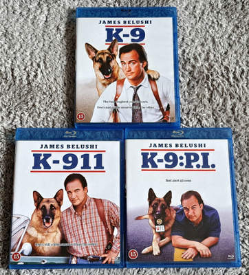 K-9-trilogia - Blu-ray (3 levyä)