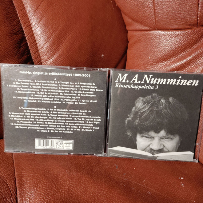 M A.NUMMINEN-kiusankappaleita 3. 2cd.