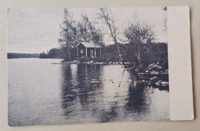 Hämeenlinna, Katumajärvi, mökki niemen kärjessä,ei p.
