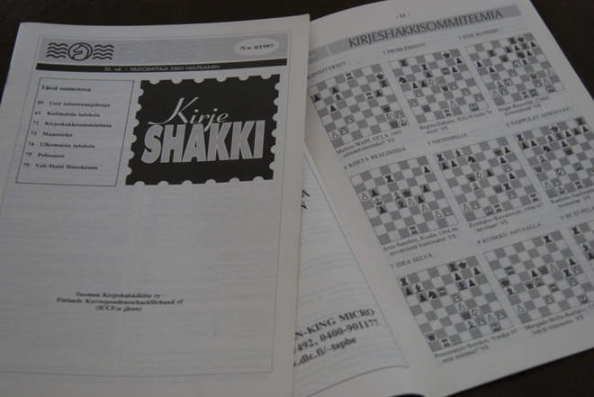 Kirjeshakki-lehden vuosikerrat 1982-2008