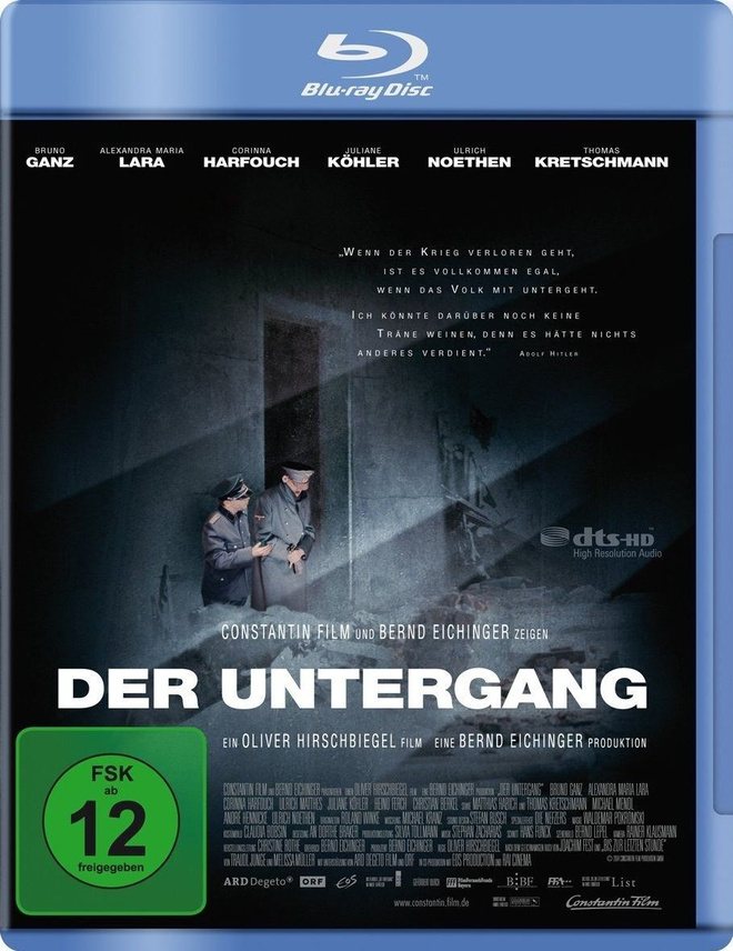 Der Untergang/Downfall - saksa blu-ray (uusi)