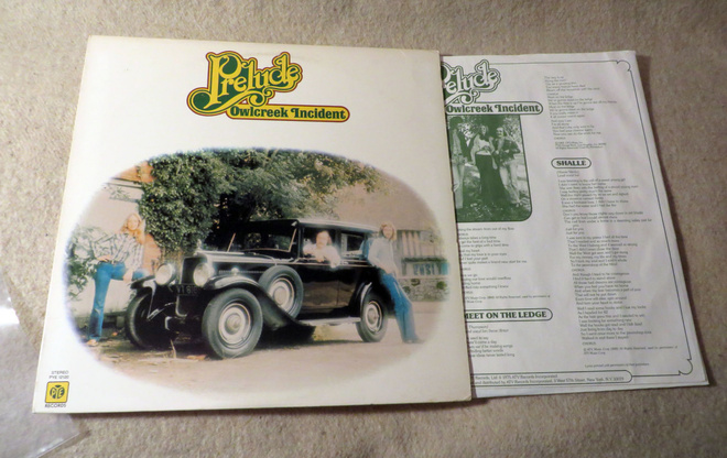 PRELUDE: Owlcreek incident LP (1975 USA)  Folk