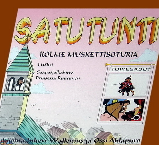 Kolme muskettisoturia + 2 muuta satua (CD-äänikirja)